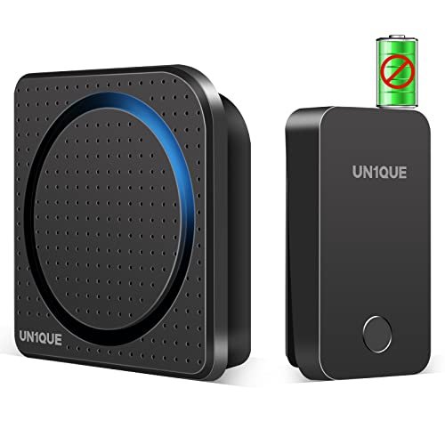 Un1que Wireless Door Bell For Home Self-powered Ba