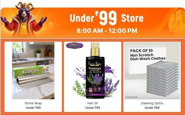 Under 99 Storeshrink Wrap Under 99 Hair Oil U