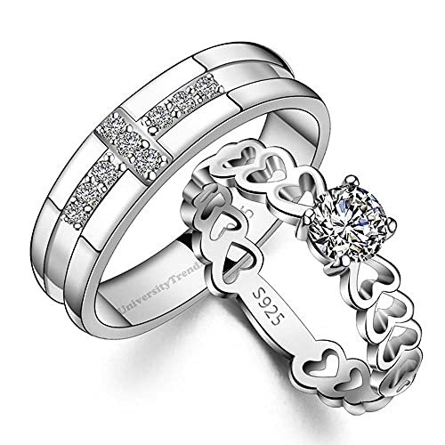 University Trendz Valentine Special Silver Plated 