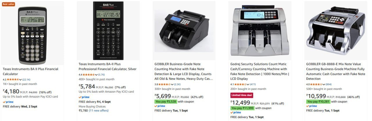 Up To 50 On Cash Counting Machines Office Ele