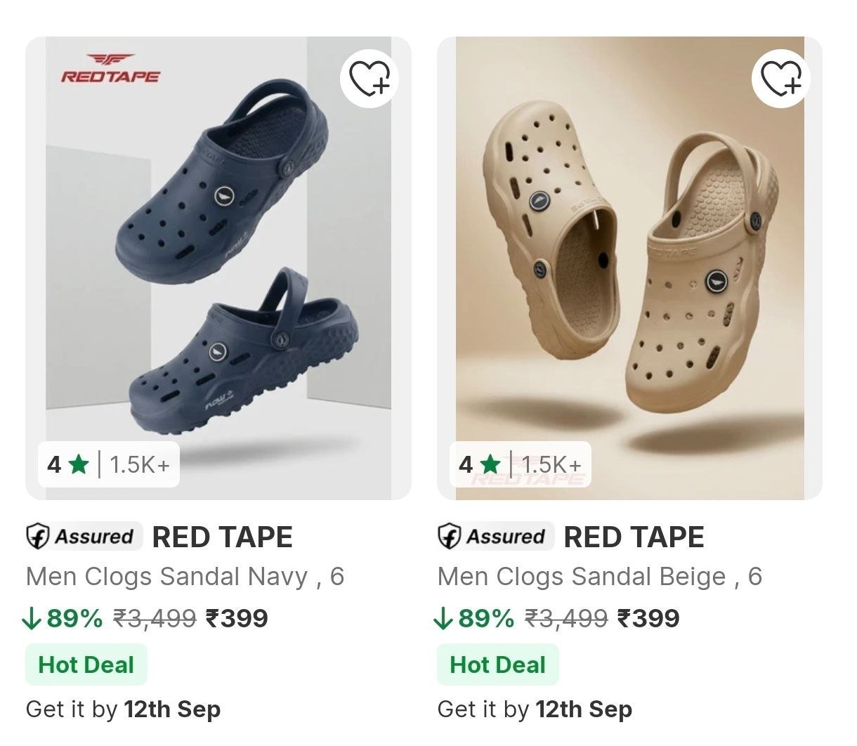 Up To 85 On Red Tape Clogs Start 399
