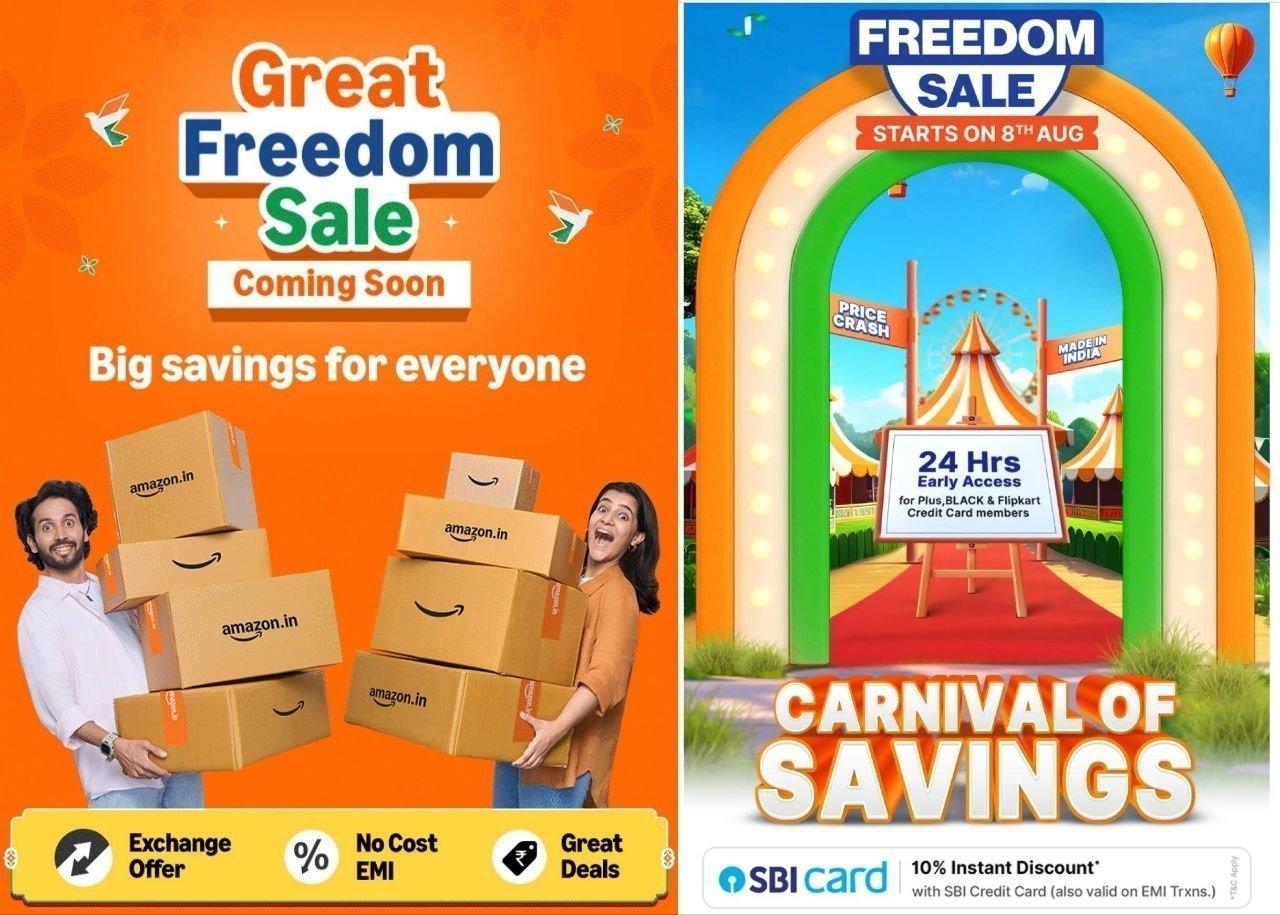 Upcoming Amazon Great Freedom Sale Starts 7 August