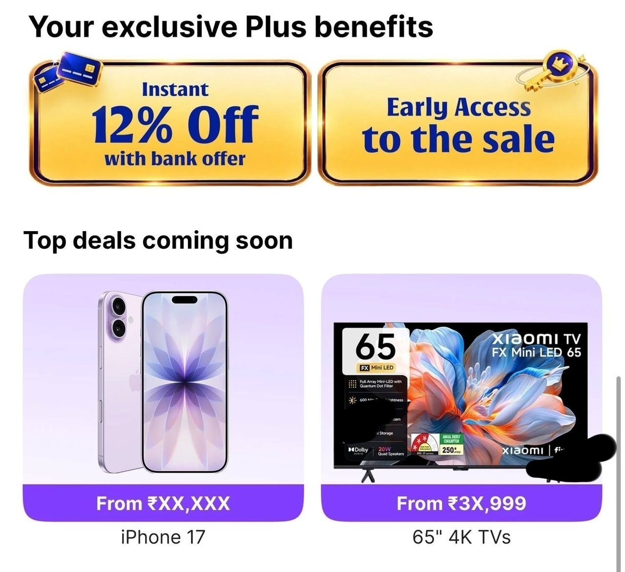 Upcoming Iphone 17 Coming Soon Flipkart Big Billion Days (bbd) Sale Date