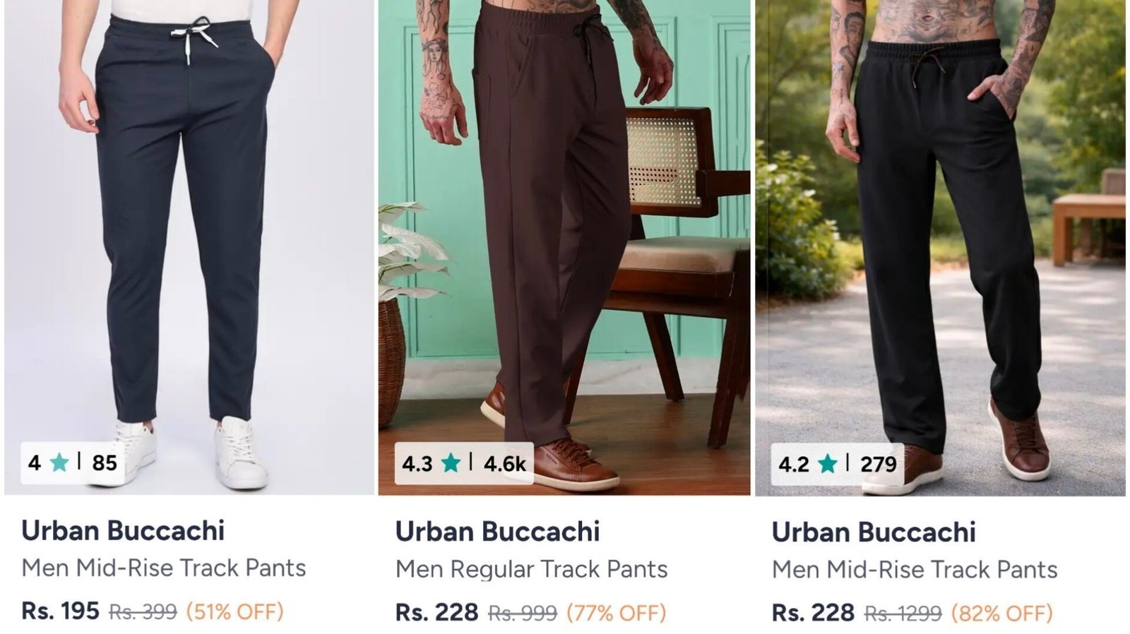 Urban Buccachi Trackpant From 195
