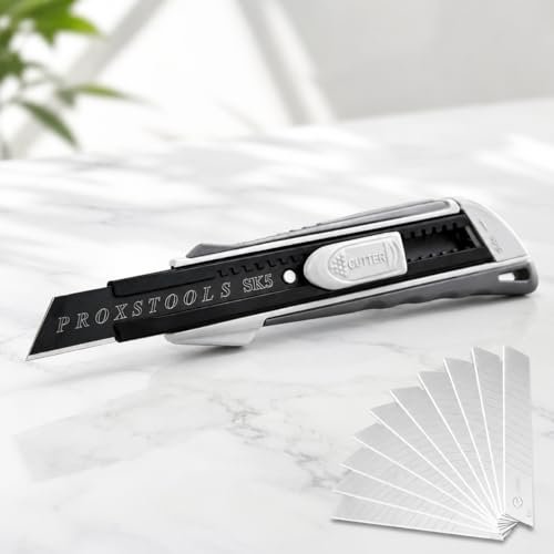 Urbanelite 18mm Cutter Knife Set With 10 Replaceme