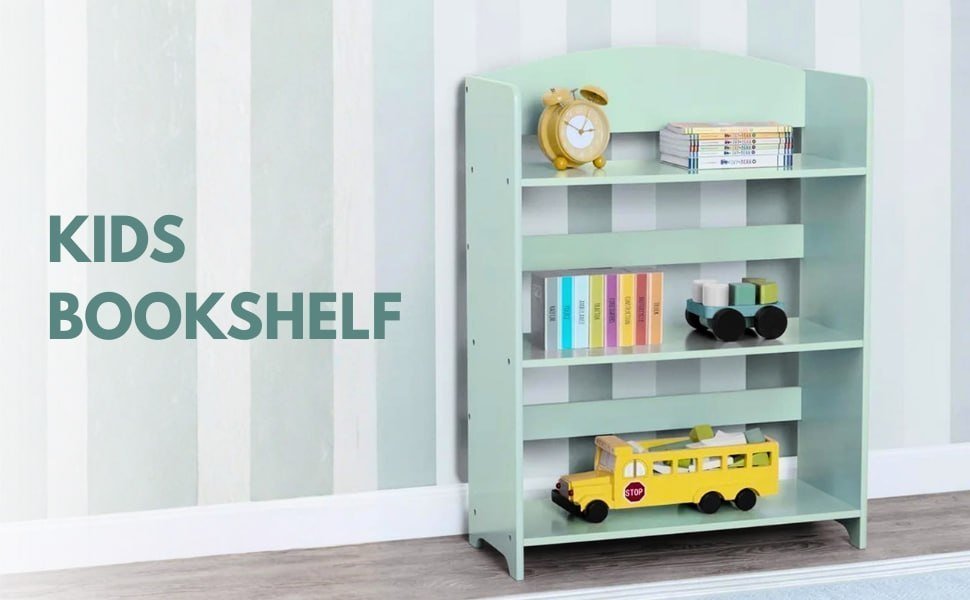 Usa Kids Bookshelf Wooden 999