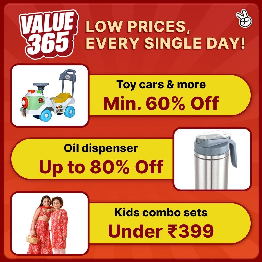 Value 365 Low Prices Every Single Day Little 
