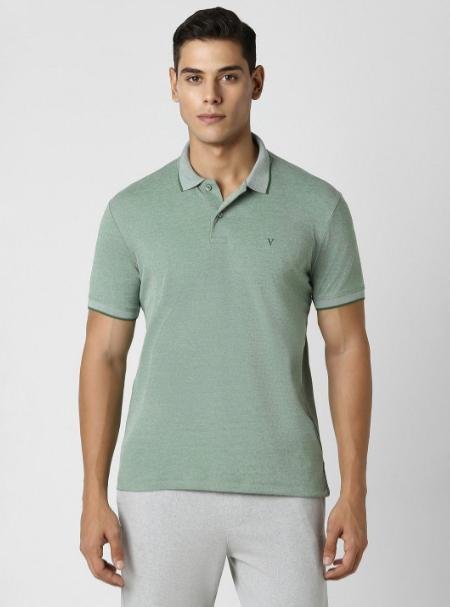 Van Heusen Flex Men Polo Collar T-shirt 636