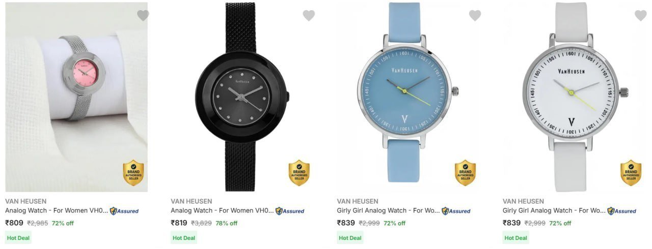 Van Heusen Watches Starting From 809