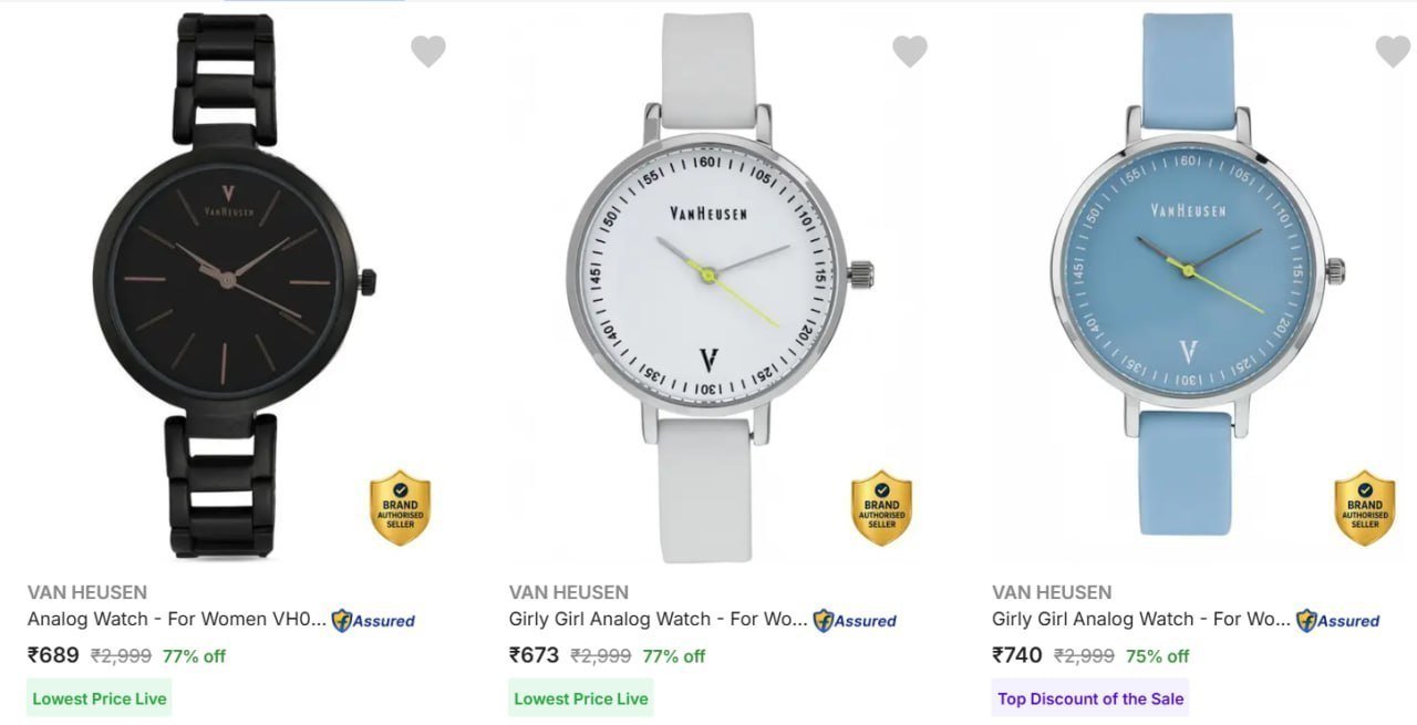 Van Heusen Wrist Watches 82