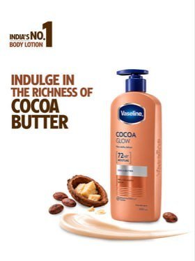 Vaseline Cocoa Glow Serum In Lotion With 100 