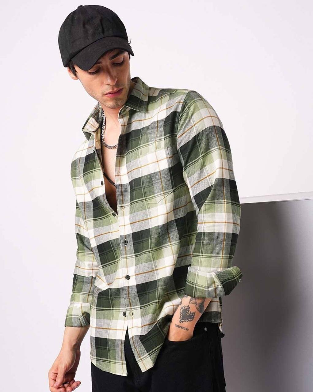 Vastrado Men Checks Slim Fit Shirt 760