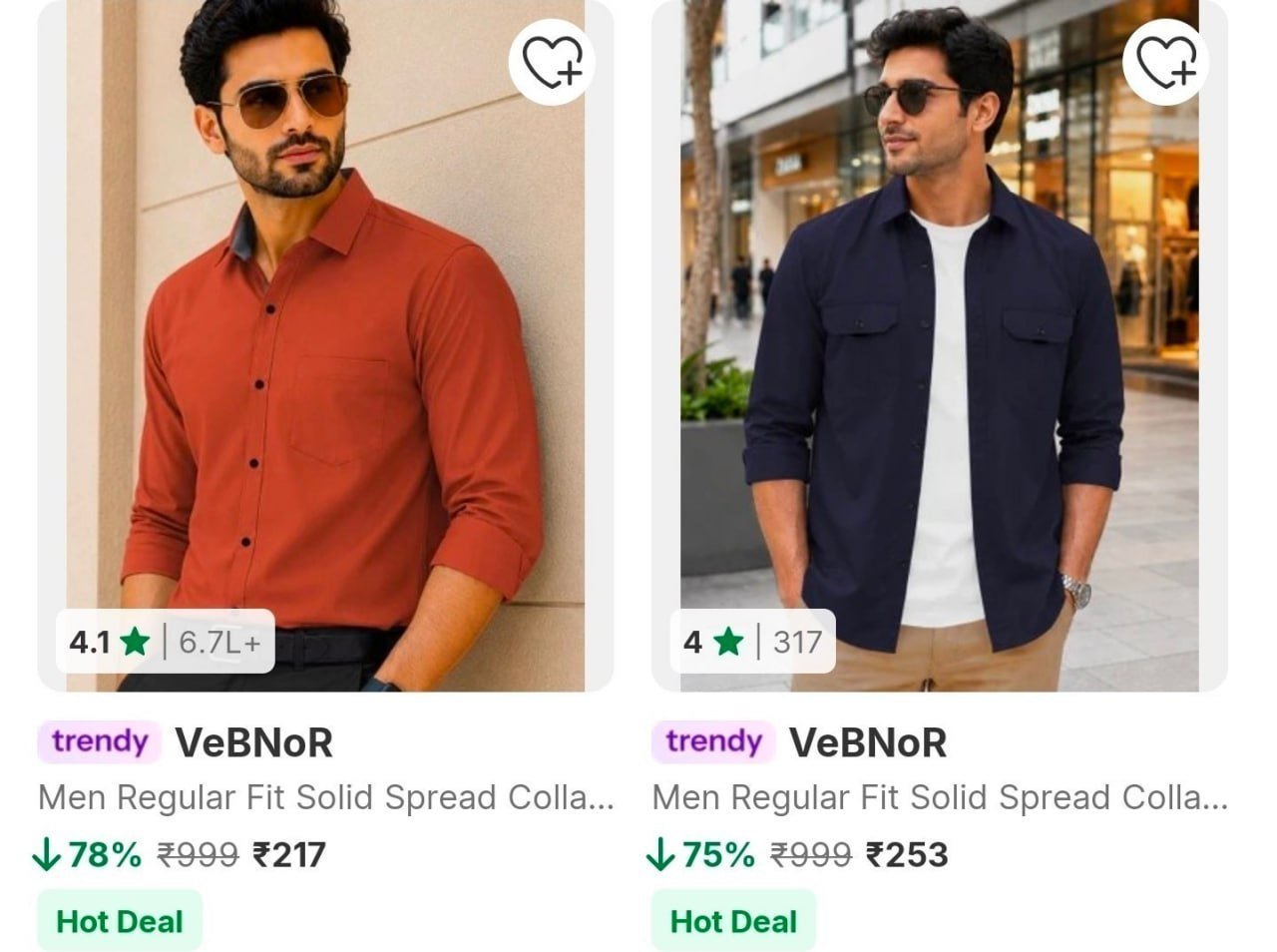 Vebnor Men Shirt From 217