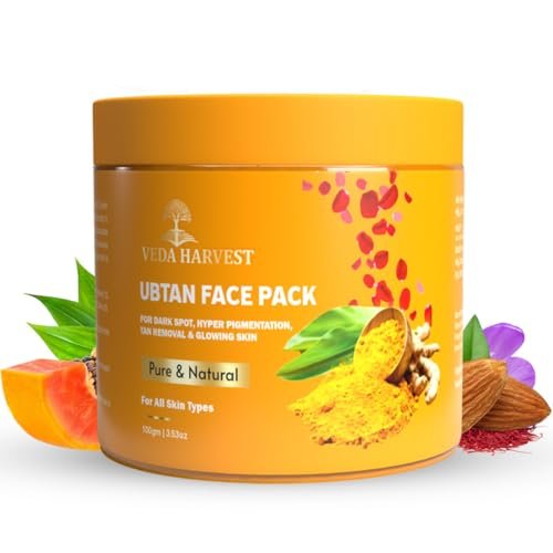Veda Harvest Ubtan Detan Face Pack For Glowin