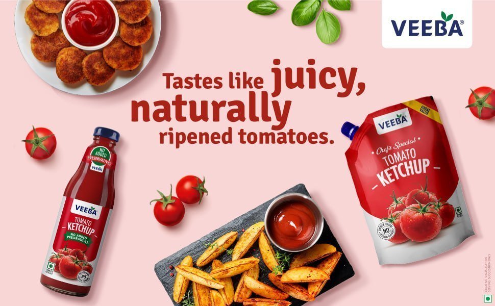 Veeba Tomato Ketchup (900g) 81min 3 Buy