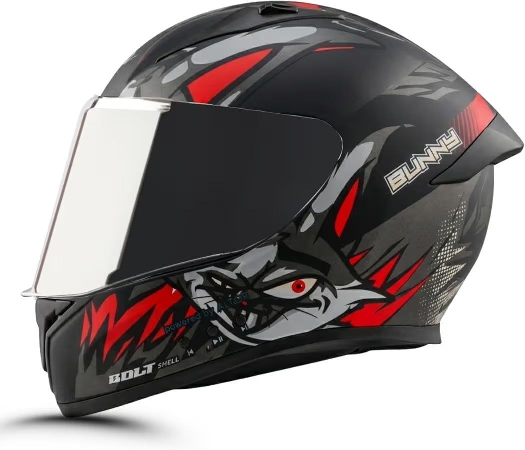 Vega Bolt Bunny Premium Smart Bluetooth Full-face Helmet 2045