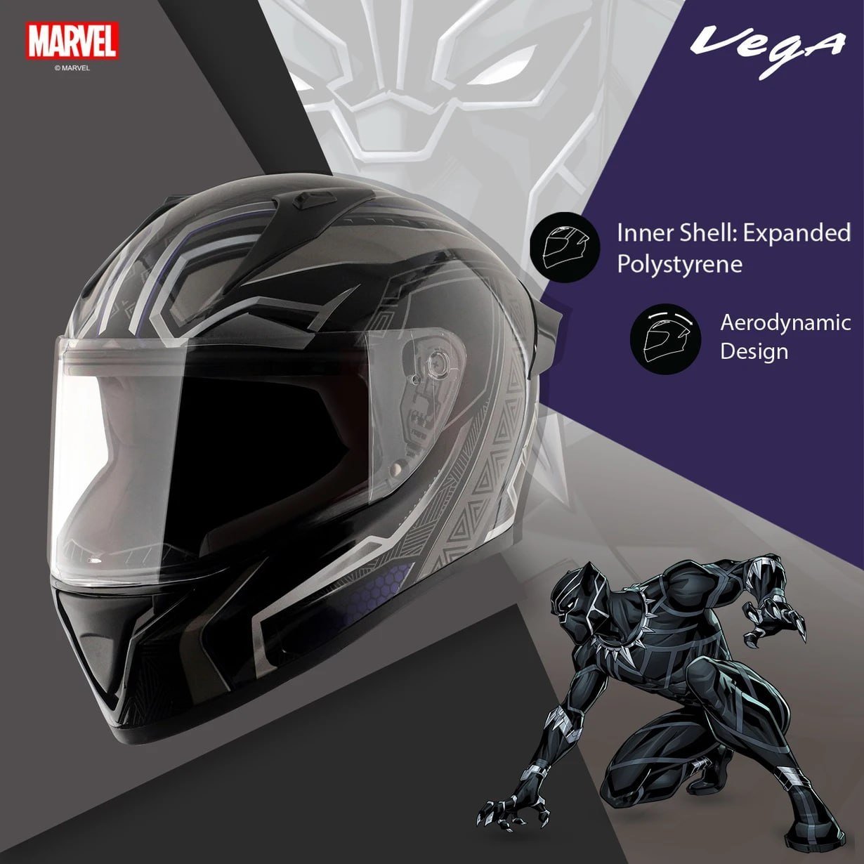 Vega Helmet Rs 100