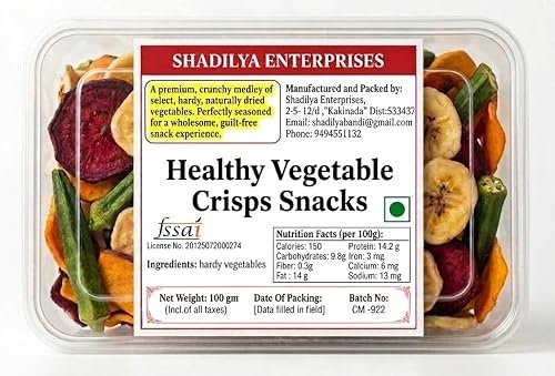 Vegetable Crisps Snacks Healthy Dried Vegetab