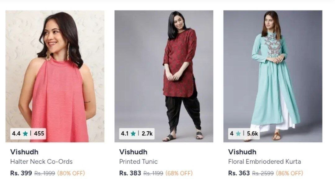 Vishudh Women S Dresses