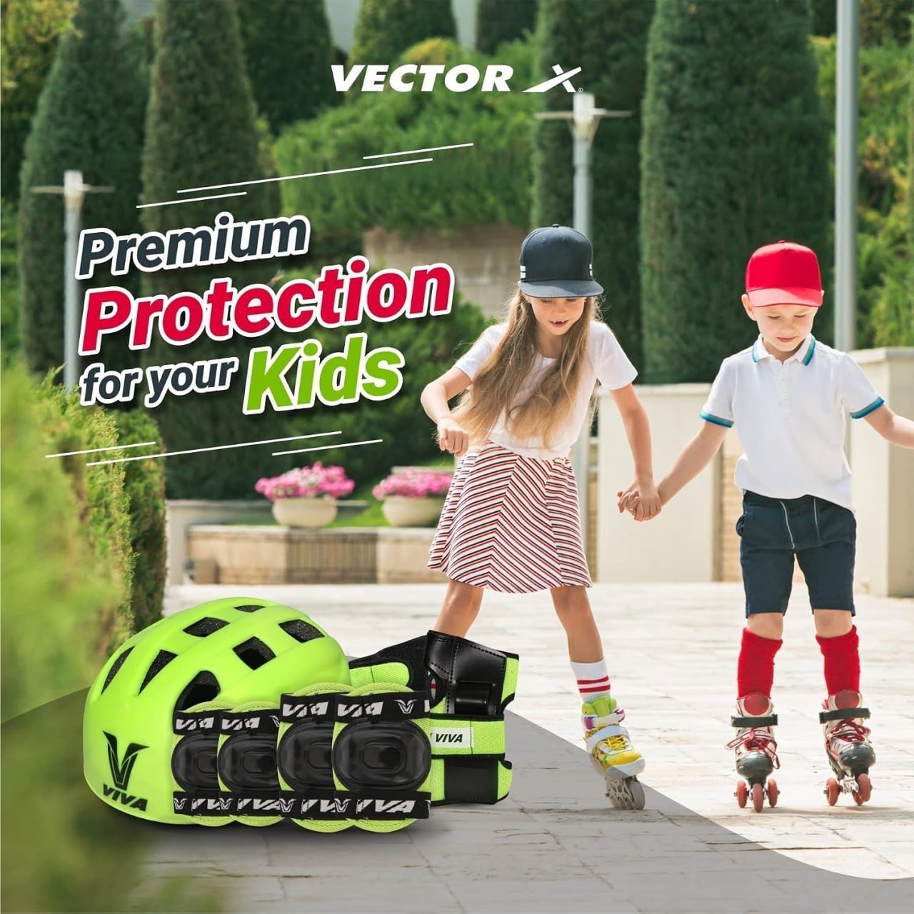 Viva Protective Set (knee Elbow Wrist Guard) 271