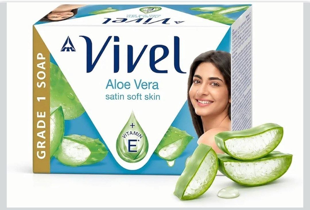 Vivel Aloe Vera Bathing Soap 150gx4 Bis Grade 1 So