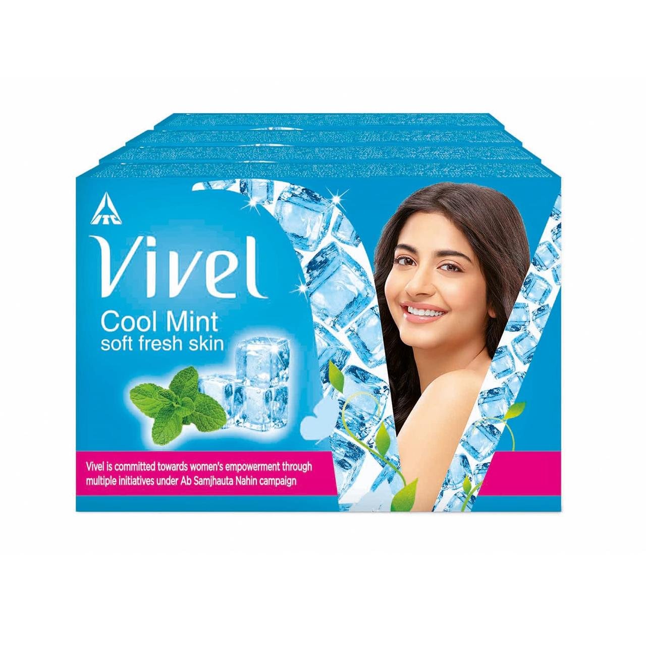 Vivel Cool Mint Soft Fresh Skin Soap 600g (15