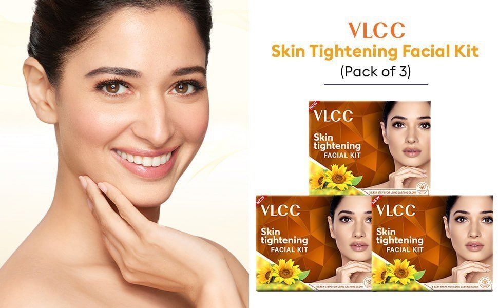 Vlcc Skin Tightening Facial Kit (pack Of 3) 148