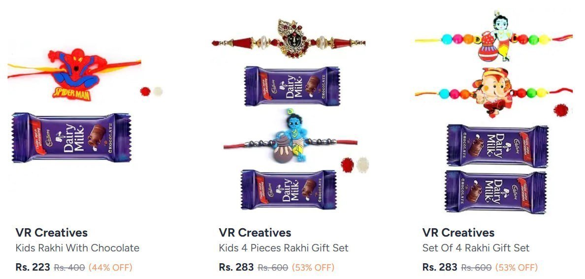Vr Creatives Assorted Gift Set Starting At Rs 223 