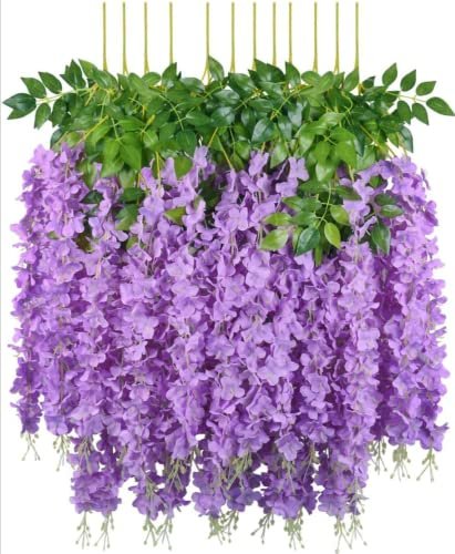 Vrb Dec Pack Of 6 (43 2ft) Artificial Wisteri