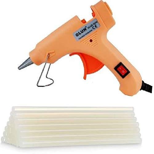 W 20 Watt 7mm Hot Melt Glue Gun With On Switc