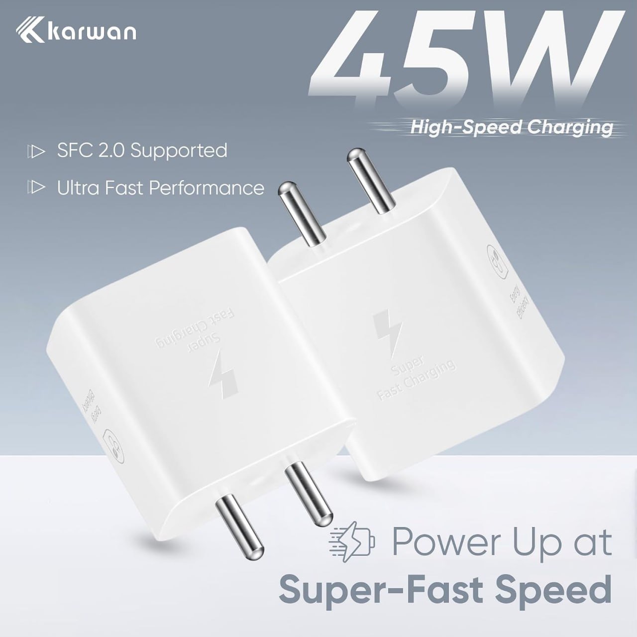 W Gan Super Fast Charger Adapter 3