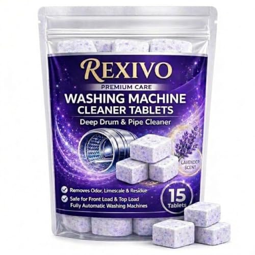 Washing Machine Cleaner Tablets (15 Tablets) Drum 