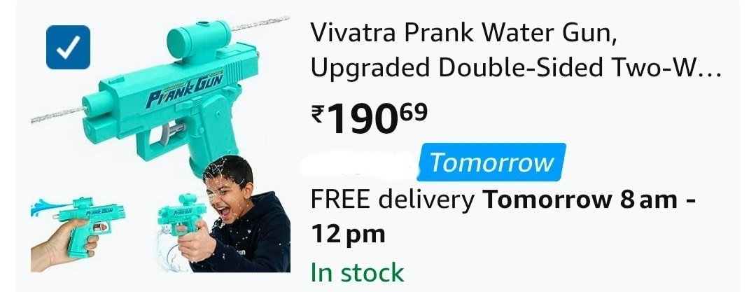 Water Prank Gun 190
