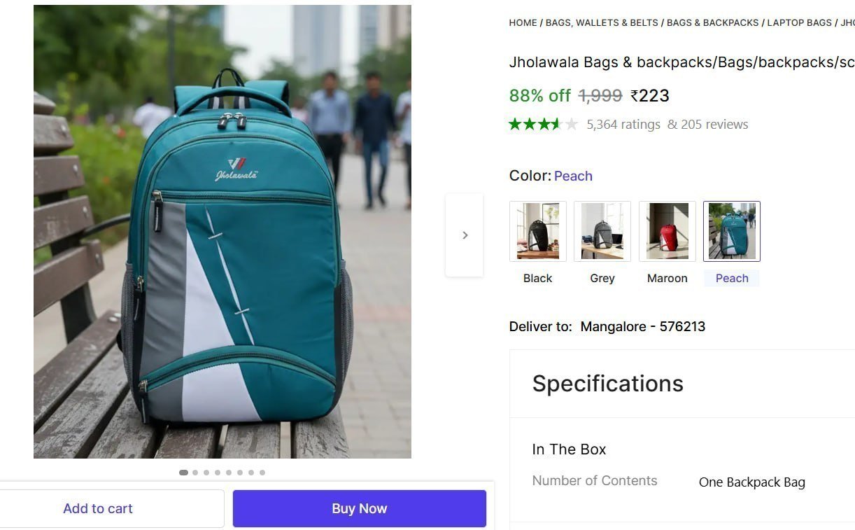 Waterproof Laptop Backpack 223