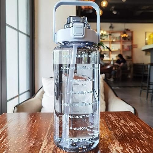 Wejk 2 Litre Water Bottle With Motivational Time M