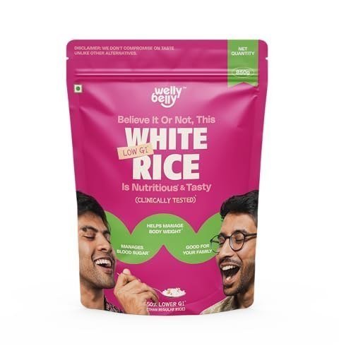 Welly Belly Low Gi White Rice 850g 50 Lower G