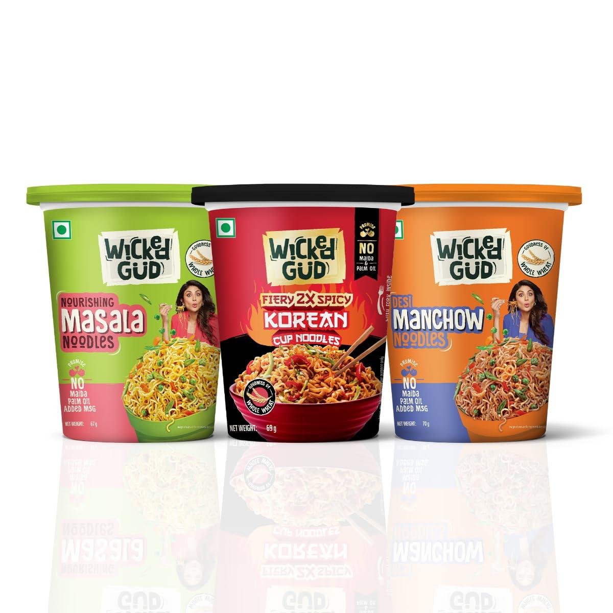 Wickedgud Cup Noodles Variety Pack 67 G 69 G 