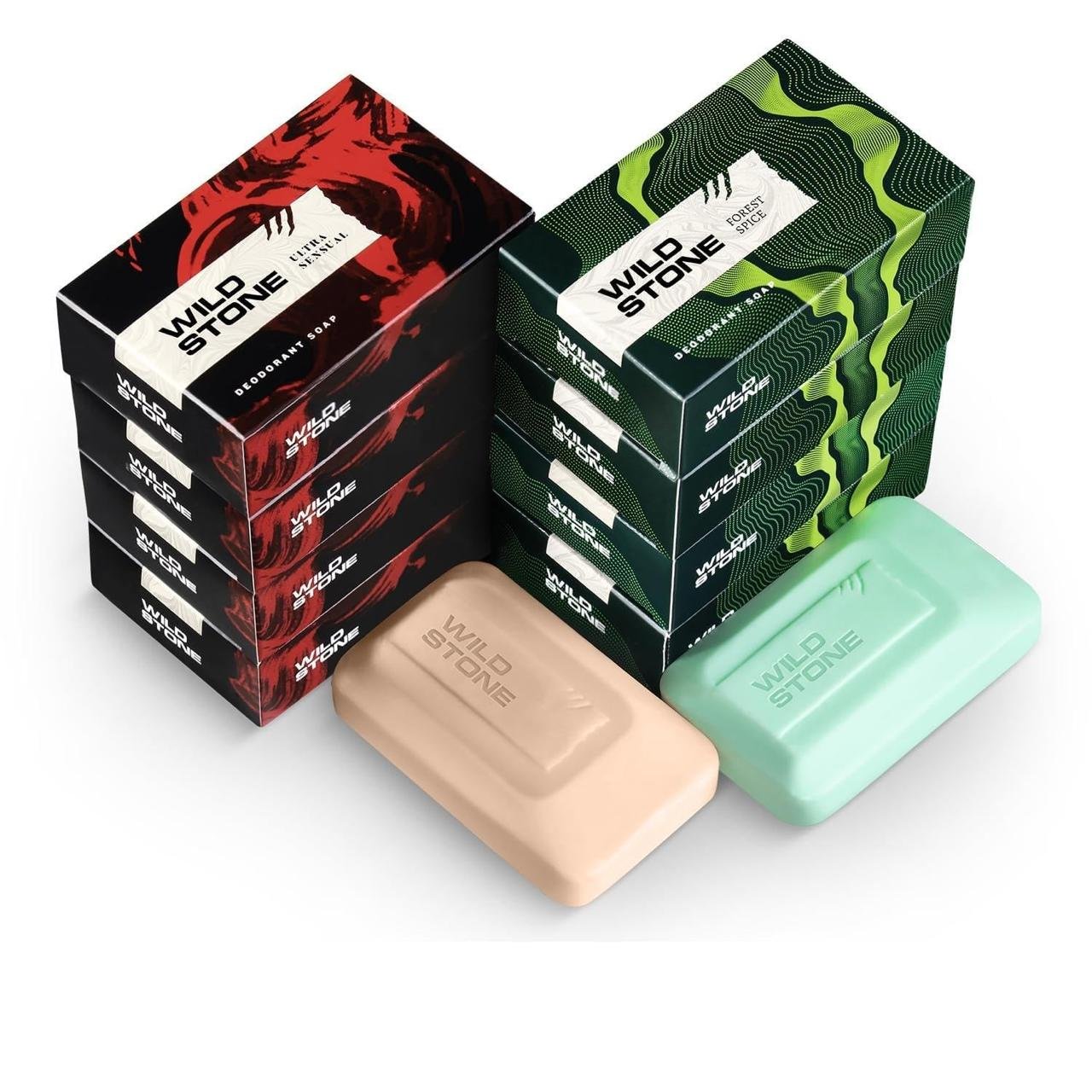 Wild Stone 4 Ultra Sensual And 4 Forest Spice Comb