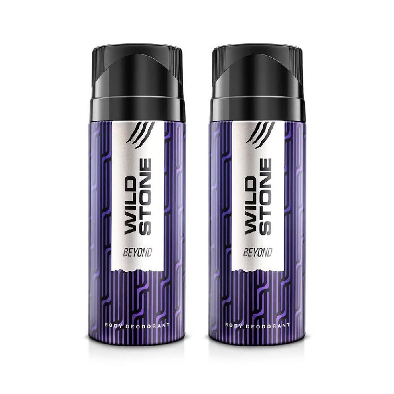 Wild Stone Beyond Long Lasting Deodorants Spray For Men Pack Of 2
