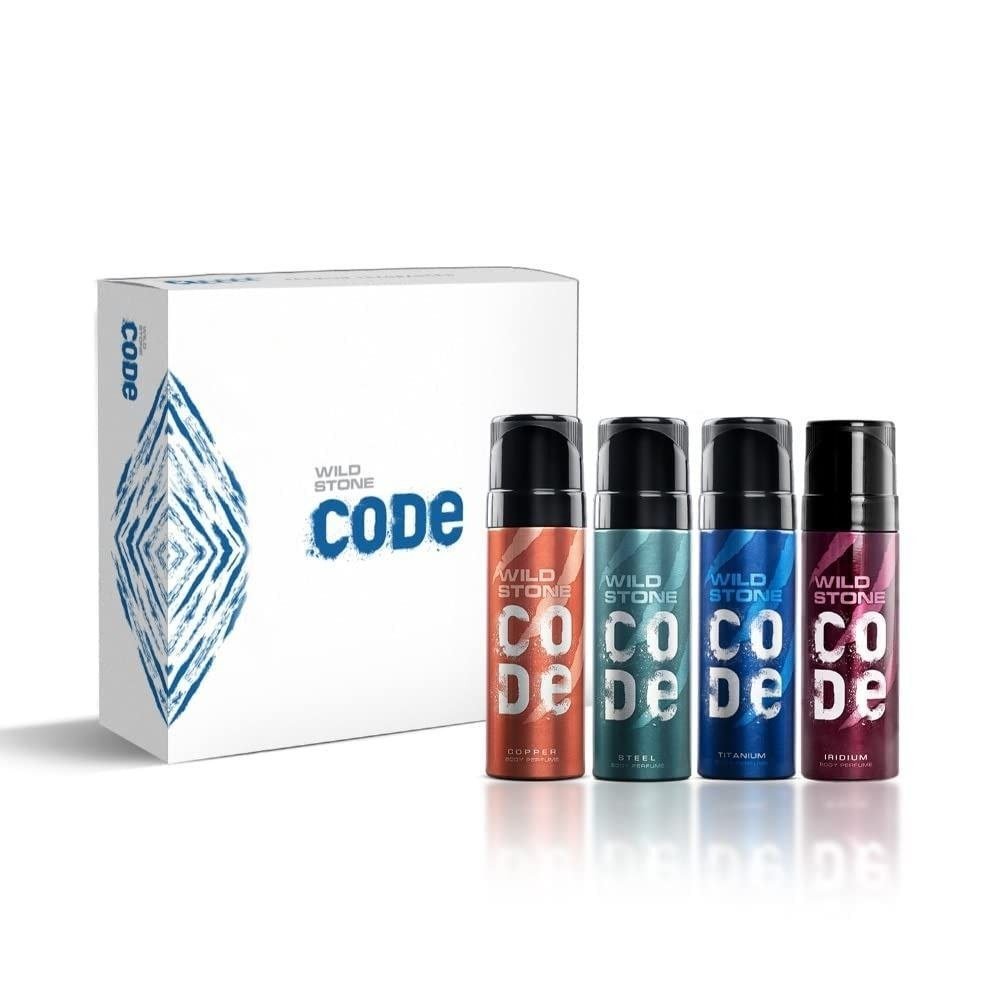 Wild Stone Travel Pack Pack Of 4 (40ml Each) 