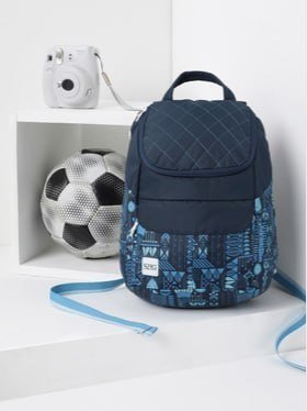 Wildcraft Women Blue Graphic Backpack 623 Mrp