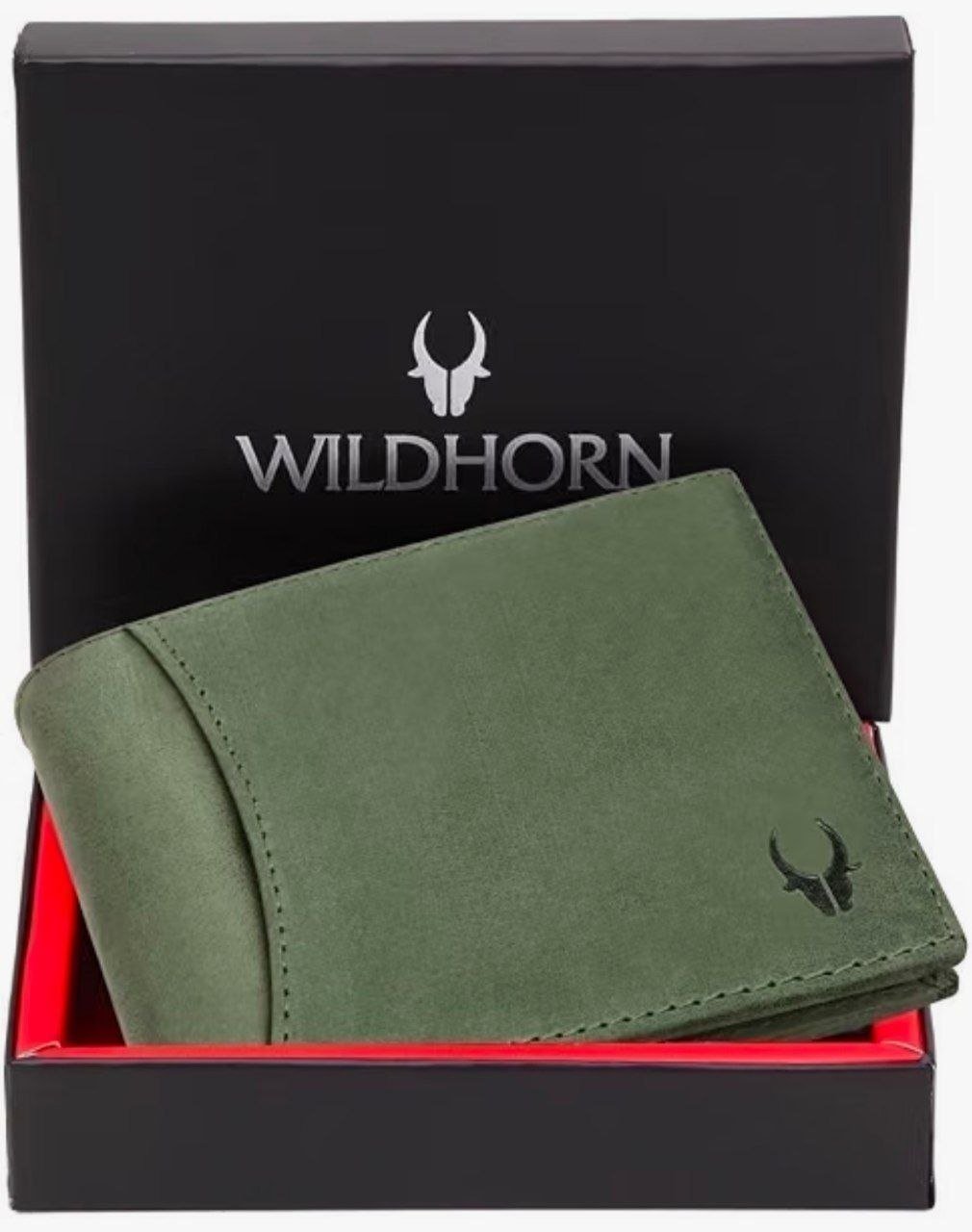 Wildhorn Wildhorn India Oliver Green Leather 
