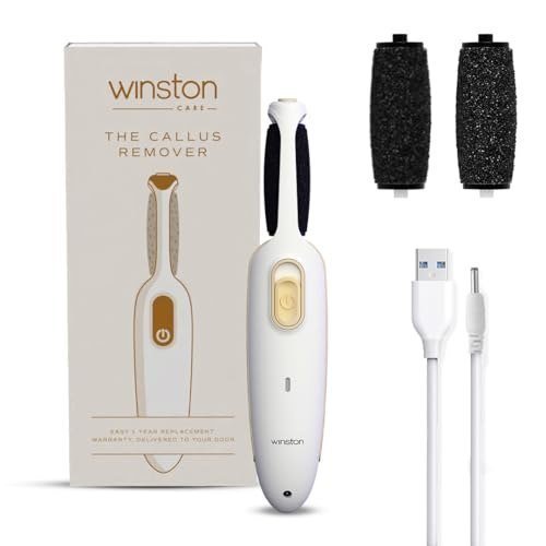 Winston Electric Callus Remover For Feet 120 Min Runtime Fast Charging Rechargeable