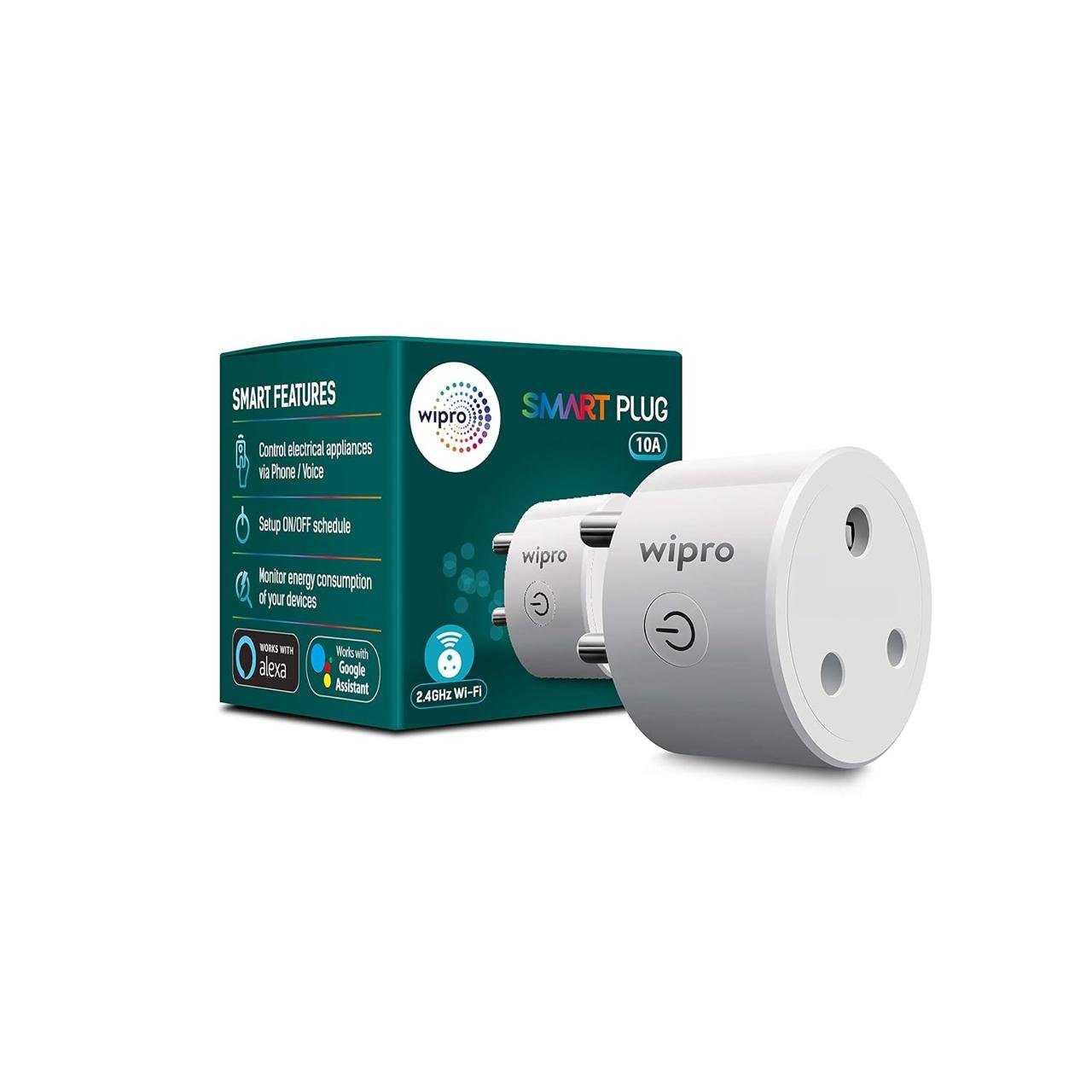 Wipro 10 Amp Smart Plug 579