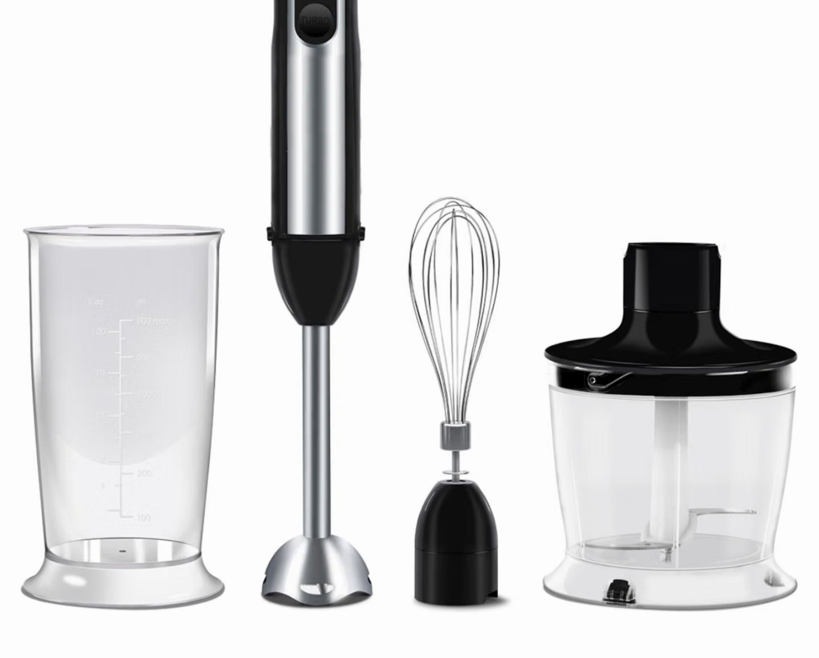 Wipro Elato Fmb 204 Hand Blender With Chopper