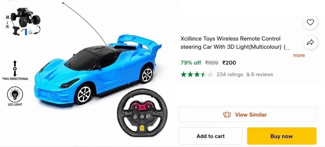 Wireless Remote Control Car 200