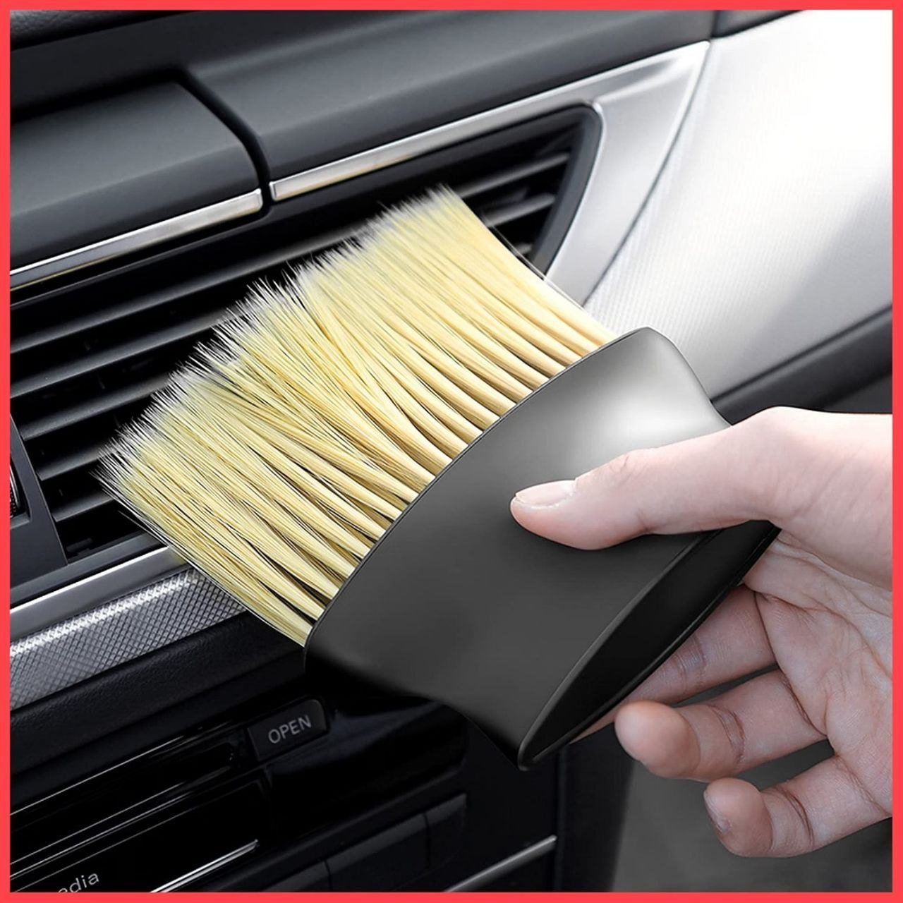 Wolpin Multipurpose Cleaning Brush For Car In