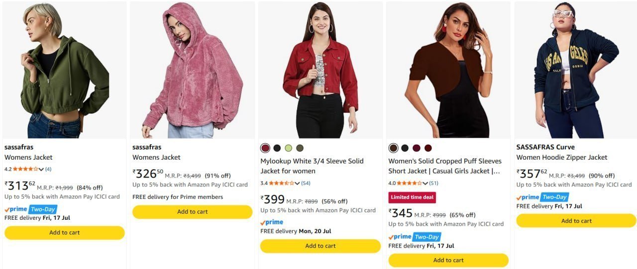 Women Jacket 90