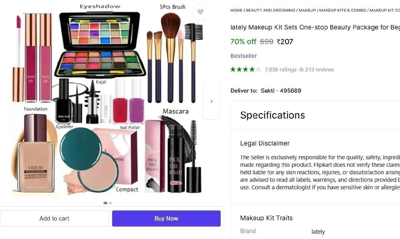 Women Makeup Kit Set 207