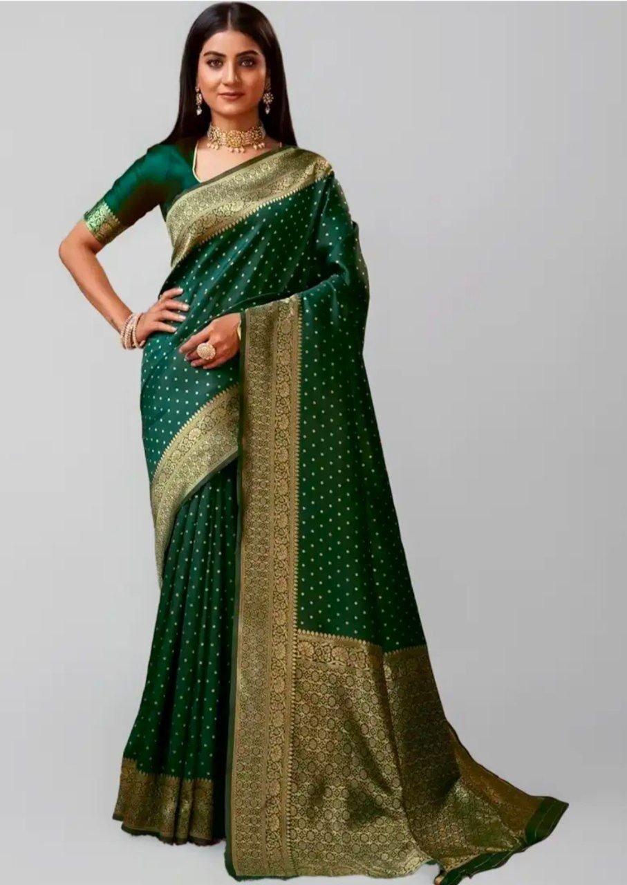 Women S Banarasi Silk Saree 498